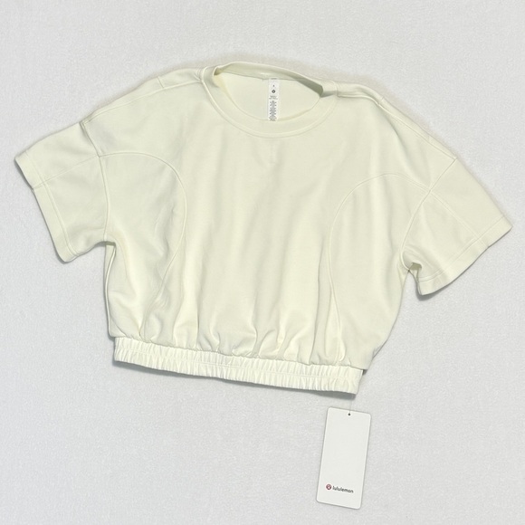 lululemon athletica Tops - Lululemon Softstreme Gathered Tee Size 8